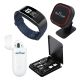ProCoat 6 Type Usb Cable Multi KIT+BH 28 Single Side Wireless Bluetooth Earphone+H3 Smart Wristband+CAR HOLDER Pro 110 Magnetic